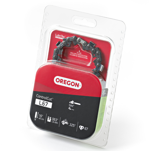 Oregon ControlCut L67 16 in. Chainsaw Chain 67 Links | Ferreteria ...